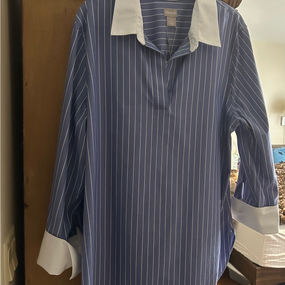 Chico's No iron tunic size 3